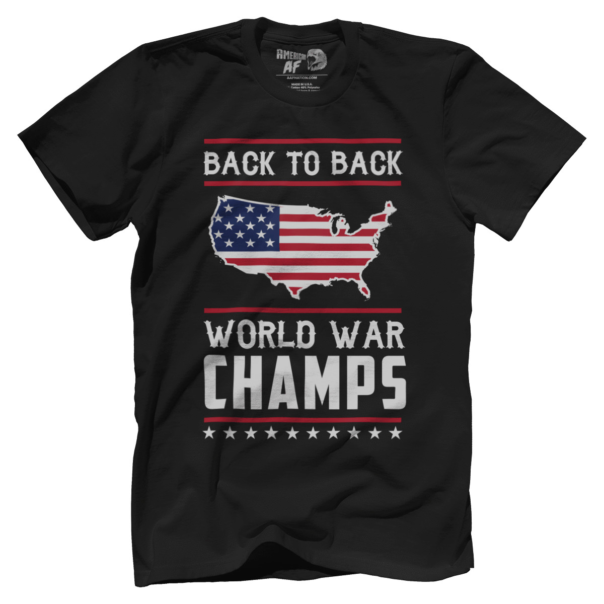 USA World War Champions United States America I II Banners US Hoodie Sweatshirt