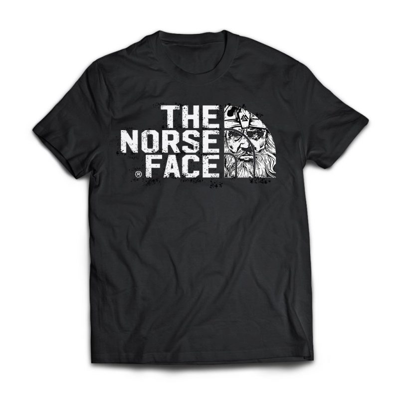 the norse face shirt