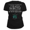 Shieldmaiden, Viking, Norse, Gym t-shirt & apparel, If he is not worthy to stand with me, back