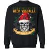 Viking, Norse, Gym t-shirt & apparel, Deck the Valhalla with skulls of glory, front