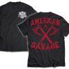 Viking T-shirt, Double sided T-shirt, Viking Axe 2, Black
