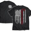 Viking T-shirt, Viking axe, black, double sided