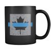 OD: Thin Blue Line Canada Flag - Coffee Mug
