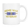 Meme War Veteran Mug WHITE