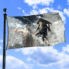 Ben Franklin VS Zeus - Flag