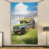 Biden Van - Flag