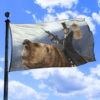 Abe Lincoln The Emancipator - Flag