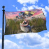 Trump Gator Wrestling - Flag