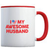 I Heart My Awesome Husband - Coffee Mug