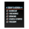 Today's Agenda - Poster