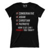 AP: Conservative Checklist (Asian) (Ladies)