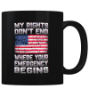 My Rights Don't End Emergency - Coffee Mug