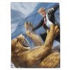 Trump VS Sabertooth - Blanket