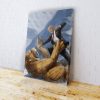 Trump VS Sabertooth - Canvas